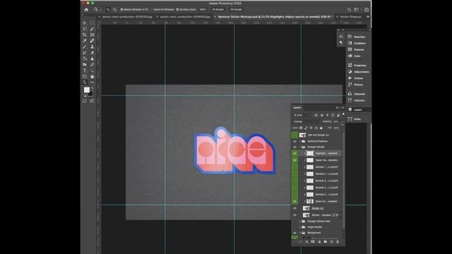 PREVIEW: A quick walkthrough of our Custom Shape Sticker mockup in action смотреть онлайн
