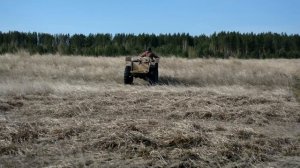 Вездеход-трицикл "Термит" на шинах низкого давления на Базе мотоцикла Урал.