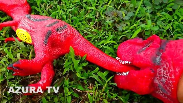 Triceratops vs. Spinosaurus, Ankylosaurus skeleton Dinosaurs fossils? EVOLUTION of GODZILLA PREGNAN смотреть онлайн