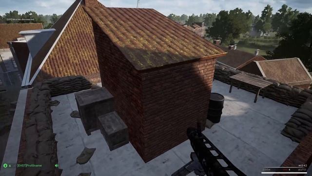 Post Scriptum - MG42 Veghel Roofs [GER Comms/ENG Subs] смотреть онлайн