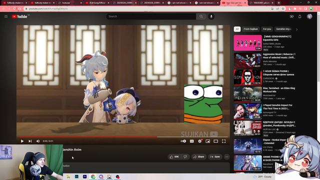 We Watched Some SUS Genshin Videos смотреть онлайн