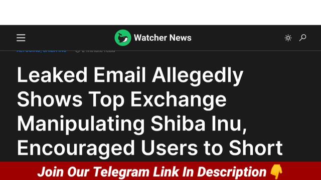 Shiba Inu Bad News | Shiba Inu Coin | Shiba Inu News Today смотреть онлайн
