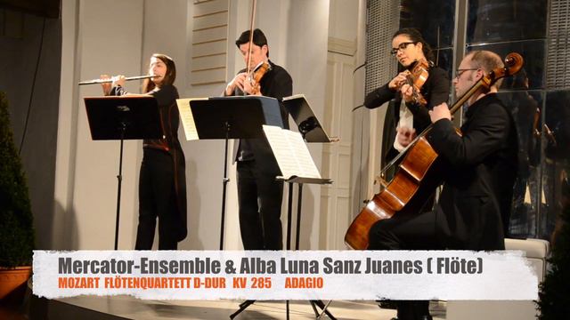 Mozart Flötenquartett D-Dur KV 285 Adagio смотреть онлайн