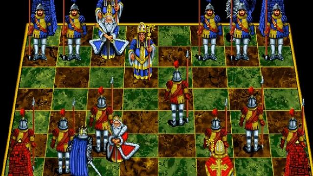 Battle Chess Enhanced CD-ROM (DOS) 2022- CPU(Red) Vs Me (Blue) смотреть онлайн