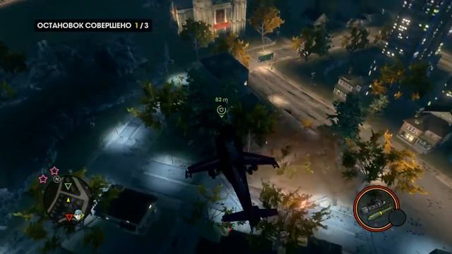 Прохождение Saints Row: The Third — Часть 38: Атака с вертолета смотреть онлайн