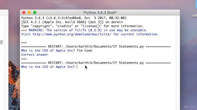 (Python Basics - Bootcamp) 6-If Statements смотреть онлайн