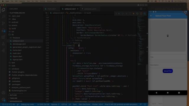 How to upload image on firebase in flutter смотреть онлайн