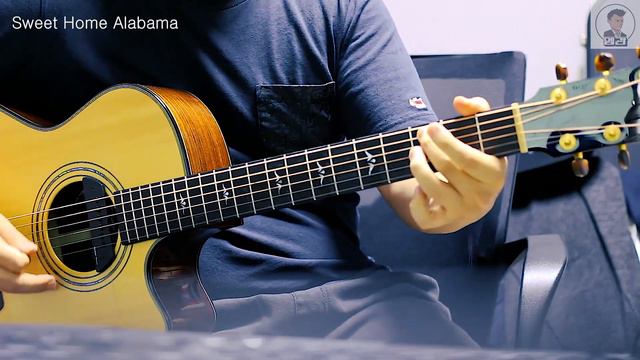 Lynyrd Skynyrd - Sweet Home Alabama [Fingerstyle guitar + Electric guitar solo] смотреть онлайн