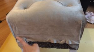 Пуфик своими руками. Проще не бывает !