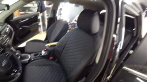 Чехлы на Kia Seltos Автопилот ромб. Установка и сравнение до и после! Авточехлы ОГОНЬ!