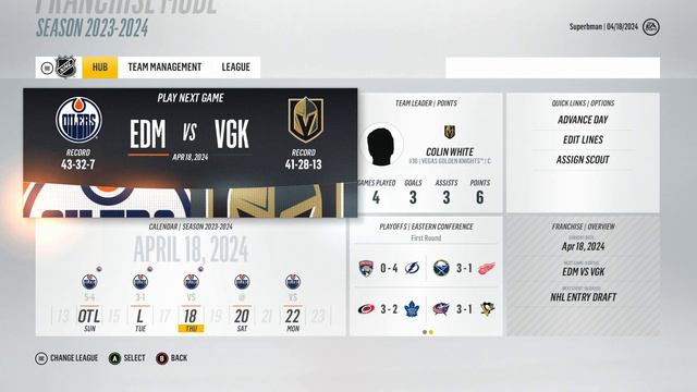 FINALE - NHL 18 - GM Mode Commentary - Vegas ep. 29 смотреть онлайн