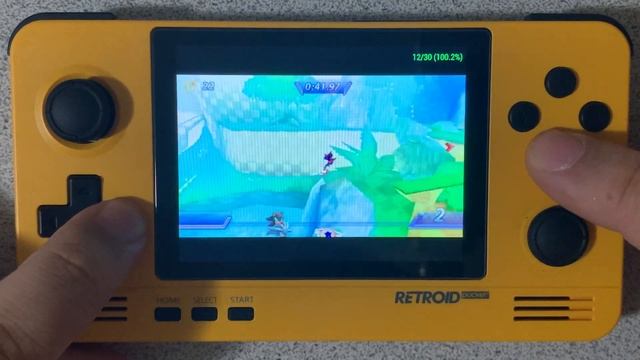 Retroid Pocket 2 - PlayStation Portable Sonic Rivals Gameplay смотреть онлайн