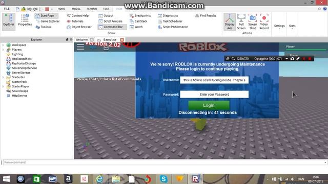 ROBLOX How to scam accounts смотреть онлайн