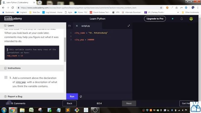 Python - codecademy Part 1 смотреть онлайн