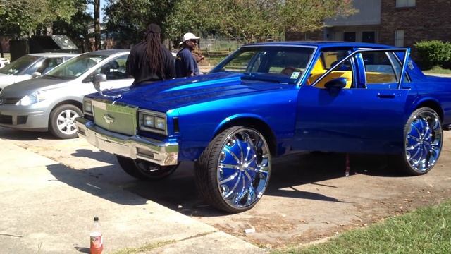 89 Box Chevy Impala on 30s and 85 Silverado on 28s смотреть онлайн