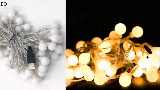 7 Светодиодная гирлянда с Алиэкспресс AliExpress Led garland Крутые вещи из Китая Декор на Новый Го смотреть онлайн