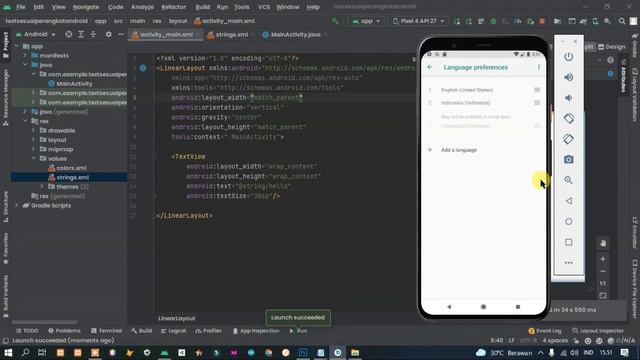 translate string android studio смотреть онлайн