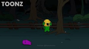 AMONG US vs CHOO CHOO CHARLES & SCP 096 | Toonz animation