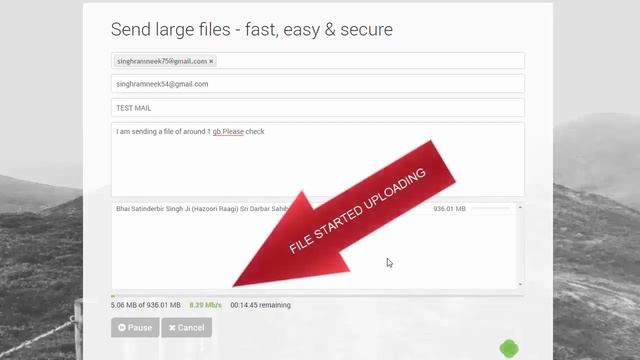 SEND FILES IN YOUR EMAIL UPTO 30 GB (BEST WAY,NO REGISTRATIONS) смотреть онлайн