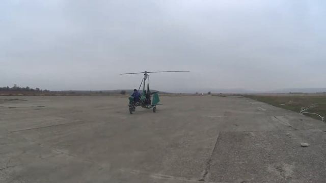 Испытание самодельного автожира в Крыму #9 смотреть онлайн