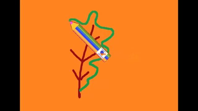 как нарисовать дубовый листик смотреть онлайн