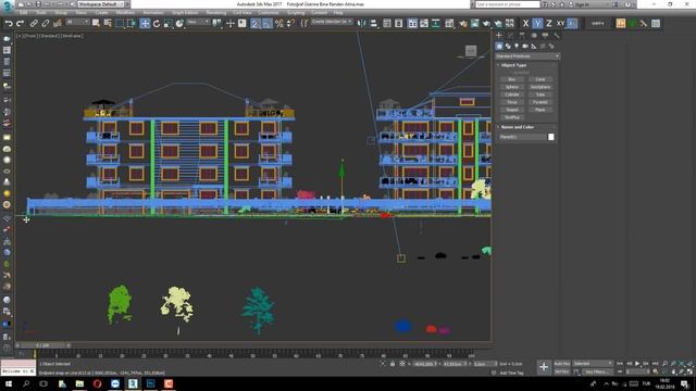 3D Max ile Render Alarak Drone Fotoğrafı Üzerine Bina Modeli Yerleştirme [Photoshop Post Prodüksyon смотреть онлайн