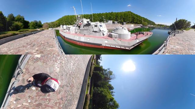 Moscow. Park Pobeda. Victory museum. 360VR смотреть онлайн