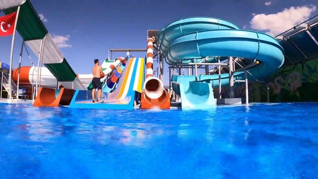 Turbo Water Slide at Anktalya Aquapark смотреть онлайн