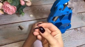 Как установить рубашечные кнопки прессом ТЕР-2