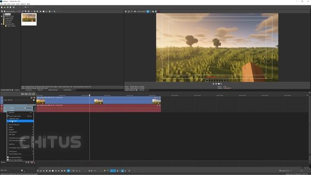 Как удалить звуковую дорожку в Vegas Pro смотреть онлайн