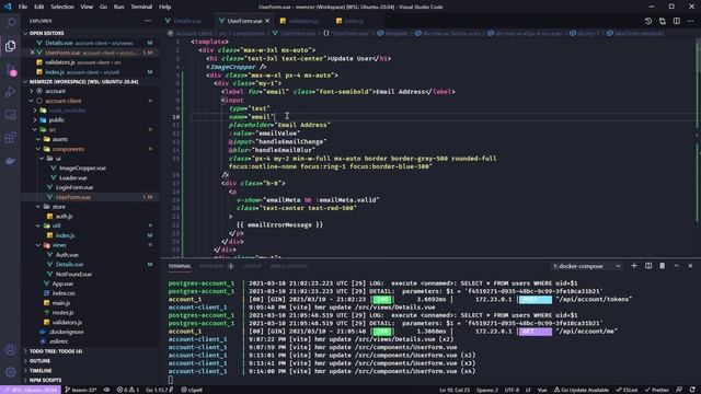 33 - User Details Form in Vue with Vee-Validate смотреть онлайн