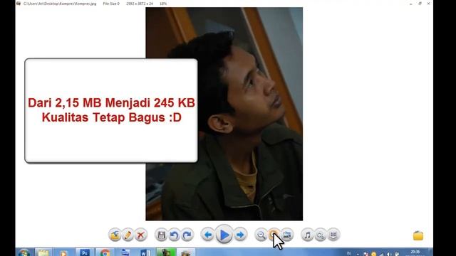 Kompres Cepat Gambar Tanpa Pecah Menggunakan Adobe Photoshop CS3 dan Microsoft Office Image Manager смотреть онлайн