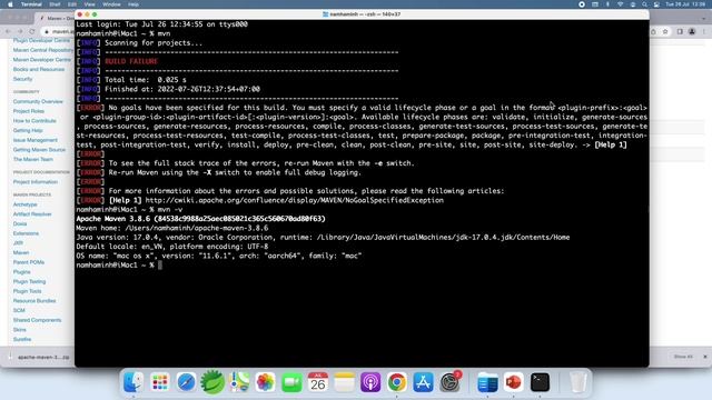 Download and Install Maven on macOS смотреть онлайн