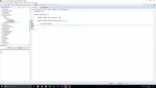 Java Tutorial | OOP-Static / Final | #14 [ger/1080p60] смотреть онлайн