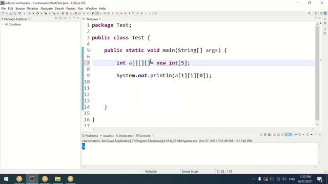#13 Core Java | array initialization at compile time and run time смотреть онлайн