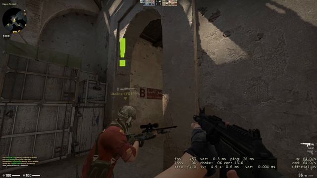 GeForce GTX 1660 -- AMD Ryzen 5 5600G -- CSGO FPS Test 1080p смотреть онлайн