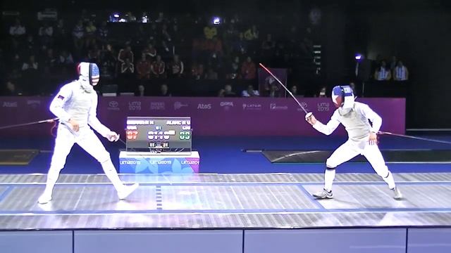Panamerican Games SMF 2019 - L4 - Alarcon CHI v Imboden USA смотреть онлайн