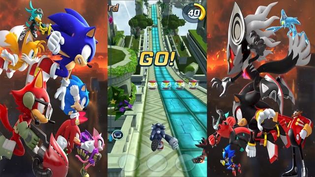 Sonic Forces Speed Battle Halloween 2023 смотреть онлайн