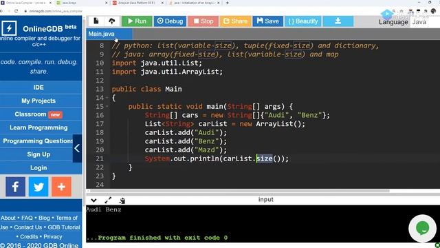 Java入门课程之3列表映射 смотреть онлайн
