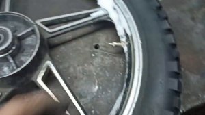 ПРОБИЛ КОЛЕСО НА АЛЬФЕ!СНЯЛ ЗАДНИЕ КОЛЕСО НА МОПЕДЕ АЛЬФА!