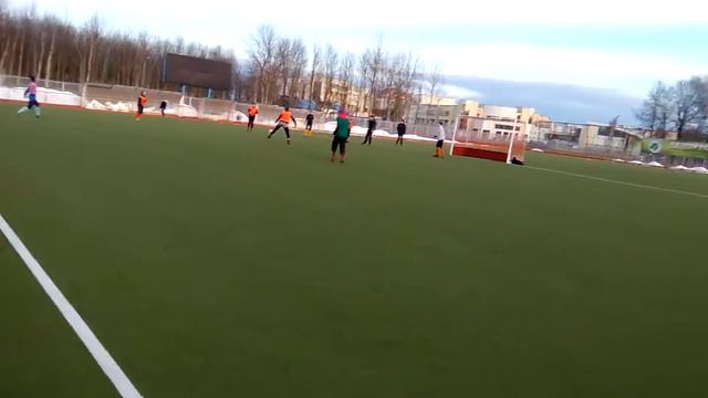 15.03.2018.Из-за мороза вторую тренировку играли в футбол. смотреть онлайн