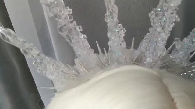 Ледяная корона из сосулек #ЛисьяМастерская смотреть онлайн