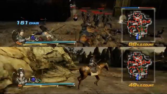 DW8 | Splitscreen Gameplay