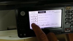 SC 551-552 RICOH MP2501/2001 RESET