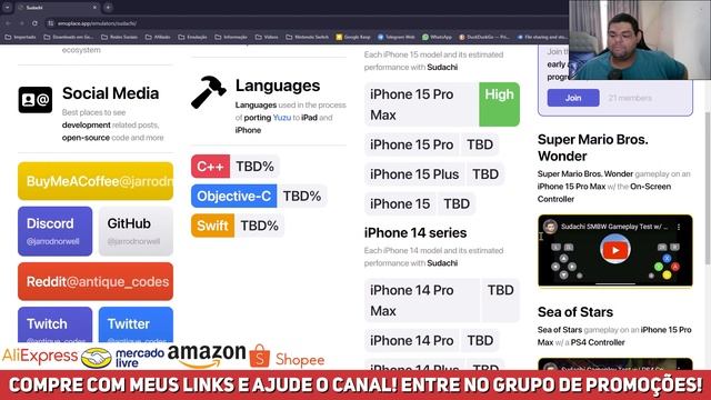 SUDACHI SAIU! Nintendo Switch no iPhone e iPad! Yuzu para iOS! смотреть онлайн