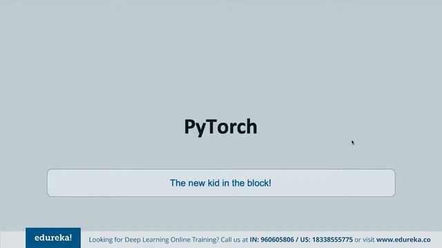 PyTorch for Deep Learning | Deep Learning with Python Tutorial | Edureka | Deep Learning Rewind - 3 смотреть онлайн