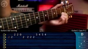 Linkin Park - Numb (Табулатура) Guitar Tutorial TABS