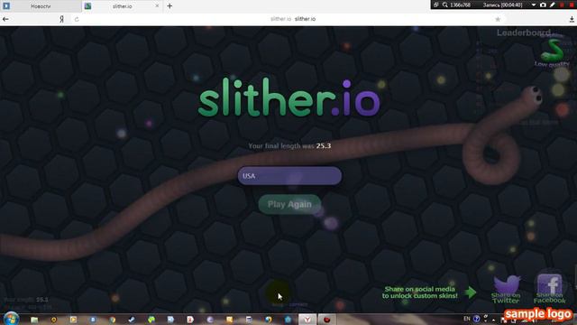 Slishrio Учюся играть в червяков смотреть онлайн