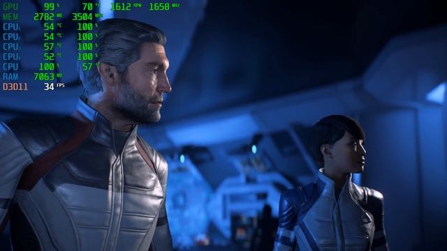 Mass Effect: Andromeda | GTX 1050Ti 4GB + i5-2310 + 12GB RAM смотреть онлайн