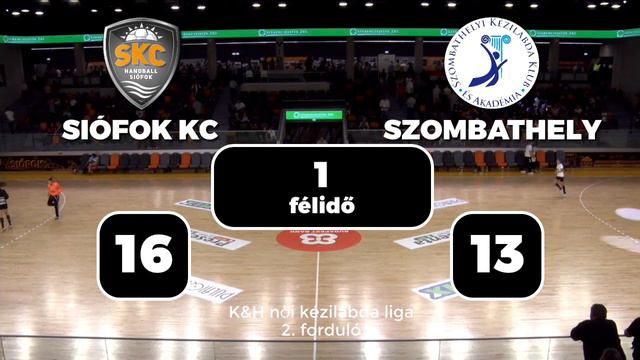 Siófok KC - Szombathelyi KKA 2019.09.07. смотреть онлайн